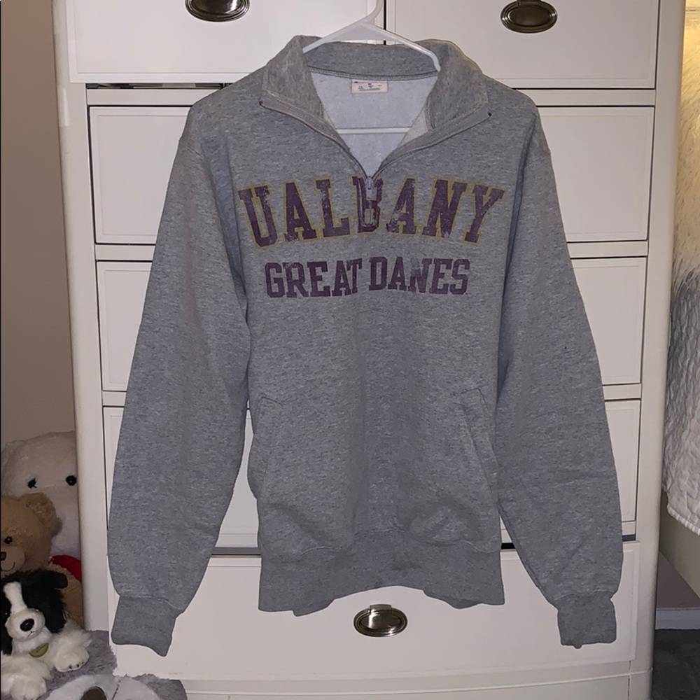 UALBANY Quarter Zip